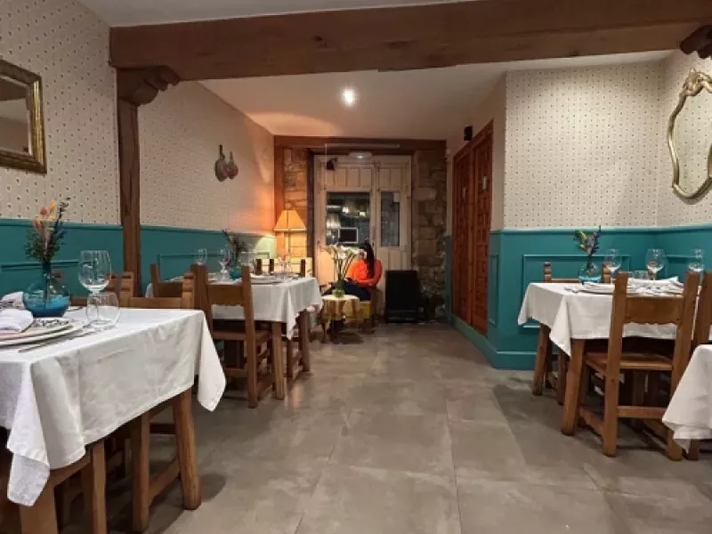 Imagen del comedor del restaurante