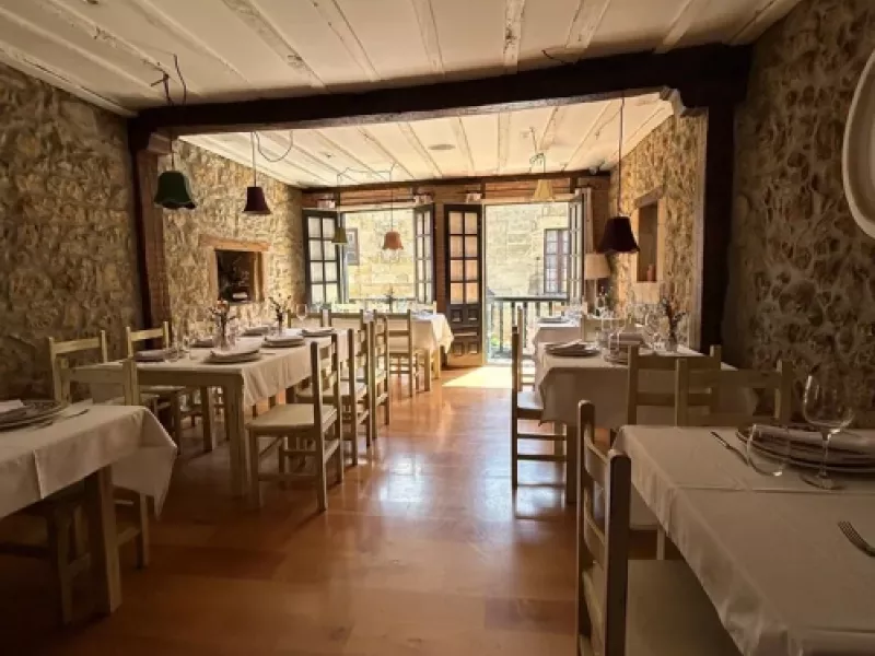 Imagen del comedor del restaurante