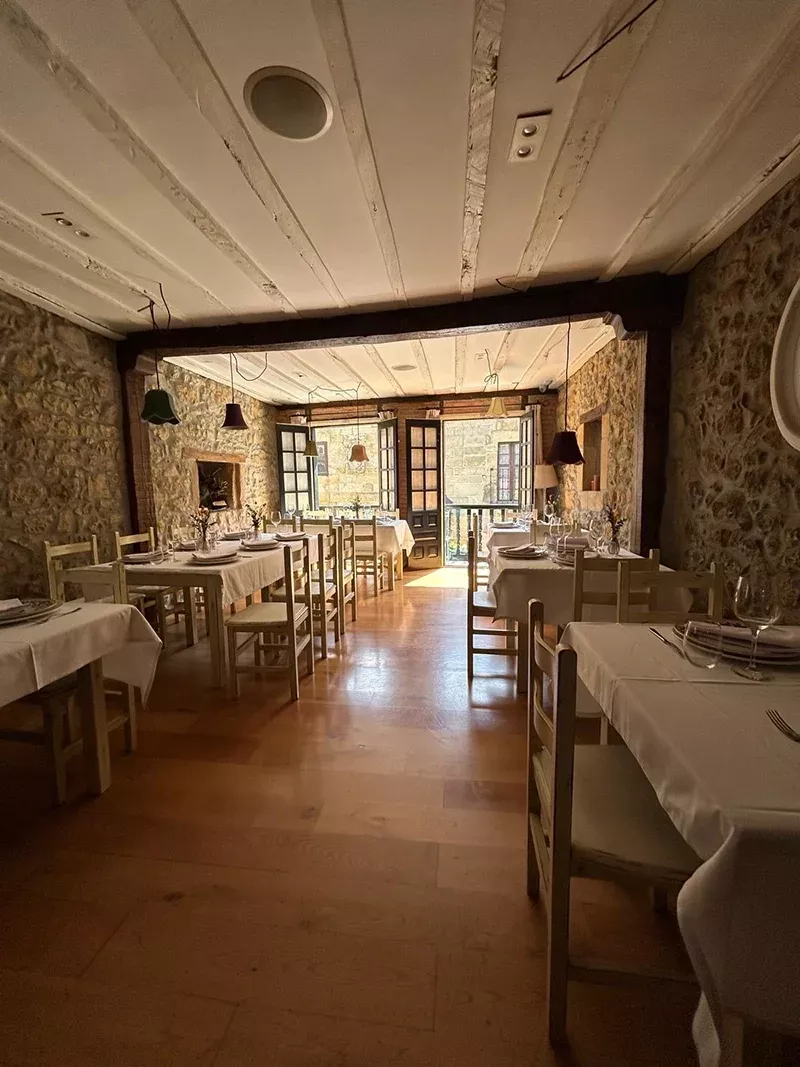 Imagen del comedor del restaurante